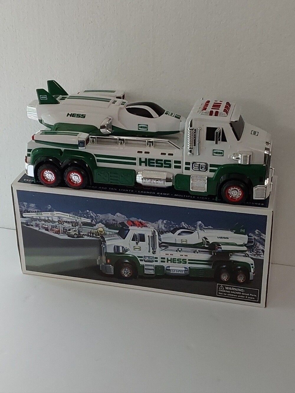 HESS Toy Truck And Space Cruiser With Scout